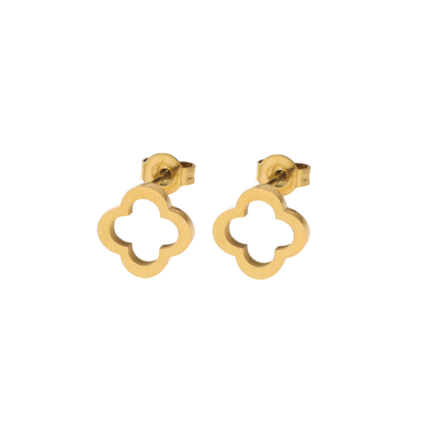 Boucles d’oreilles Clover Doré